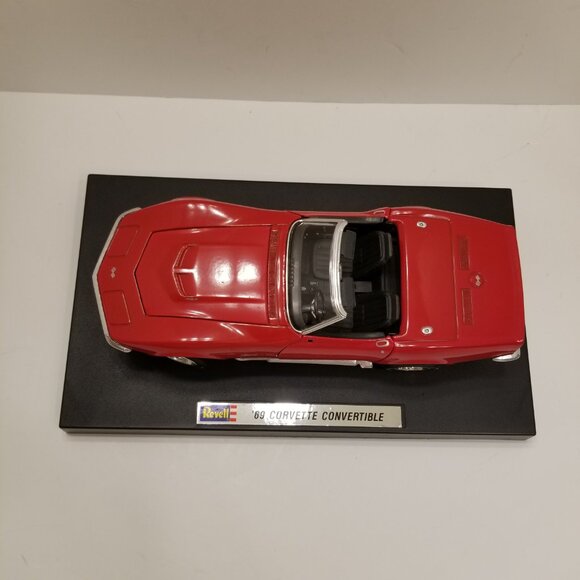 🚗1969 Red Corvette Convertible Rare Vintage Collectible Car Model - Picture 10 of 14